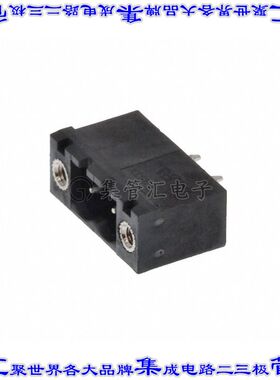 395350002 0395350002端子块连接器2POS接头公引脚带罩5.08mm黑色