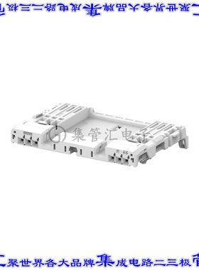 1903615-1 矩形连接器外壳6POS插座1.6mm母形插口天然色自由悬挂