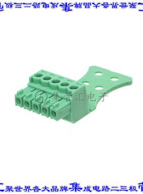 1767623 端子块连接器5POS插头母插口3.5mm绿色自由悬挂