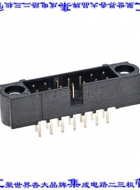 M80-5001442 针座连接器14POS接头2排2mm公形插针通孔直针镀金