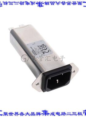 FN9255EMB-15-06 电源接入连接器3POS插座公型片状插脚IEC320-C14