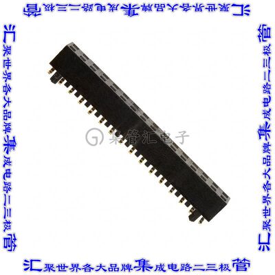 150232-2020-RB 针座连接器32POS插座2排2mm母形插口表贴SMD镀金