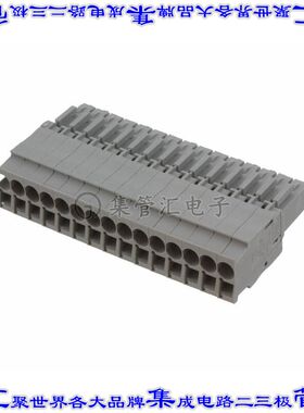 3040397 端子块连接器15POS插头母插口灰色自由悬挂