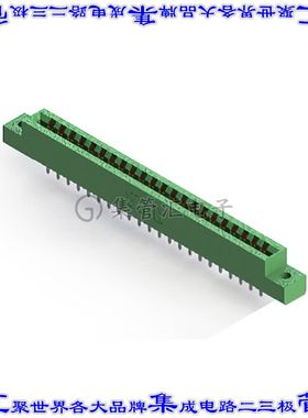 306-022-520-102 卡边缘连接器44POS母头2排3.96mm绿色镀金