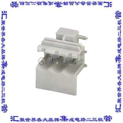 2853763 端子块连接器3POS接头公引脚带罩5mm灰色90DEG通孔