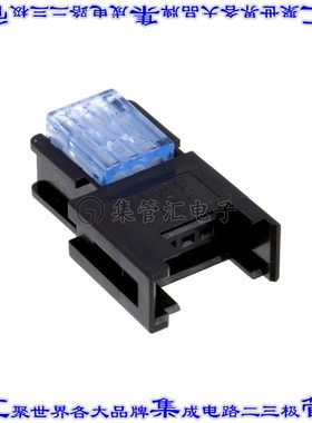 37303-A165-00E MB 矩形连接器3POS插座2mm母插口黑色IDC镀金自由