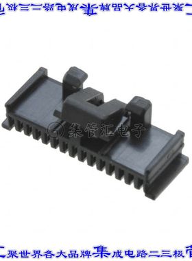 DF50A-15S-1C 矩形连接器外壳15POS插座1mm母形插口黑色自由悬挂