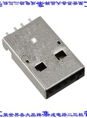 480372200 0480372200连接器USB-A插头4POS USB 2.0表面贴装直角
