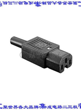 PX0597 电源接入连接器3POS插头母插口IEC320-C15自由悬挂