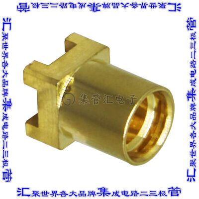 CONMMCX001-SMD 同轴连接器MMCX插座母插槽焊接50欧姆表面贴装
