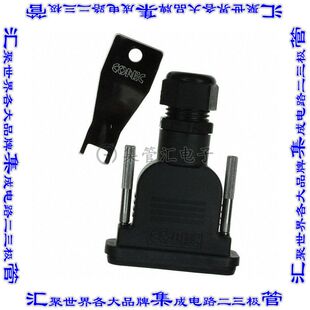165X14839X 连接器25POS后壳180度无屏蔽黑色