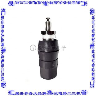 接插件连接器CONN BIND POST BLACK HEX 00282