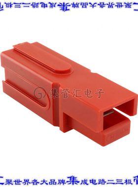 1604001-5 接插件连接器CONN HOUSING 1POS RED
