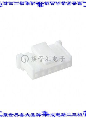2CH-H-06 矩形连接器外壳6POS插座2mm母形插口白色自由悬挂
