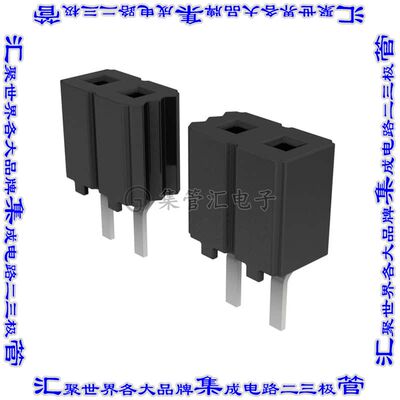 CES-116-01-L-S 针座连接器16POS插座2.54mm母形插口通孔直针镀金