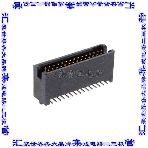 TFC-115-22-L-D-A 针座连接器30POS接头2排1.27mm公形插针表贴SMD