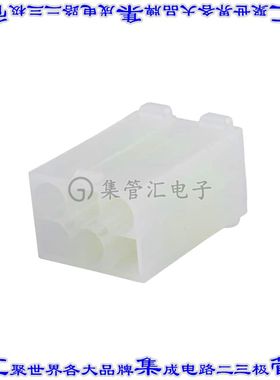 39036062 0039036062矩形连接器外壳6POS插头2排6.7mm天然色自由