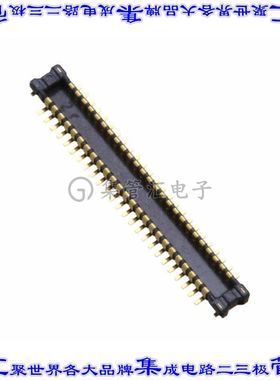 AXE650224 板对板连接器50POS接头外罩触点2排0.4mm表贴SMD镀金