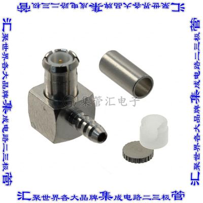 919-NM122P-51A 同轴连接器MCX插头公引脚焊接50欧姆自由悬挂直角