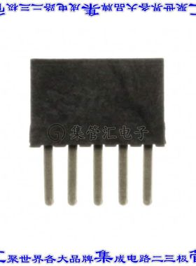 LPPB051NFFN-RC 针座连接器5POS插座1.27mm母形插口通孔直针镀金