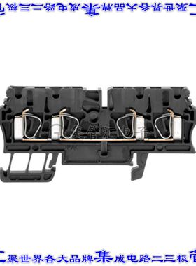 1683490000 端子块连接器4POS馈通式5.1mm黑色12-30AWG