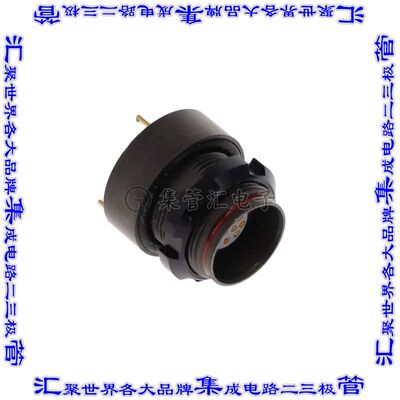 HDX-WGKM0-12UMBL 圆形连接器12POS插座母插口焊接镀金面板安装通