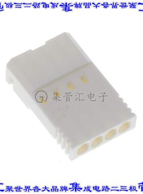 1015244 端子块连接器4POS插头体座2.5mm白色自由悬挂
