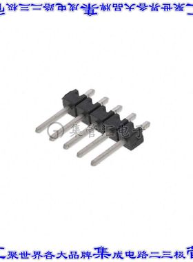 9-146282-0-05 针座连接器5POS分离式2.54mm公形插针通孔直针锡