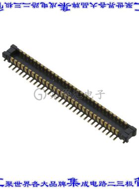 AXE660124A 板对板连接器60POS接头外罩触点2排0.4mm表贴SMD镀金