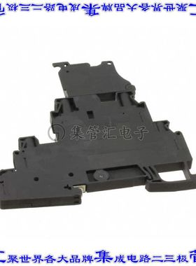 3214322 端子块连接器5POS断连馈通式隔离式6.2mm黑色10-26AWG