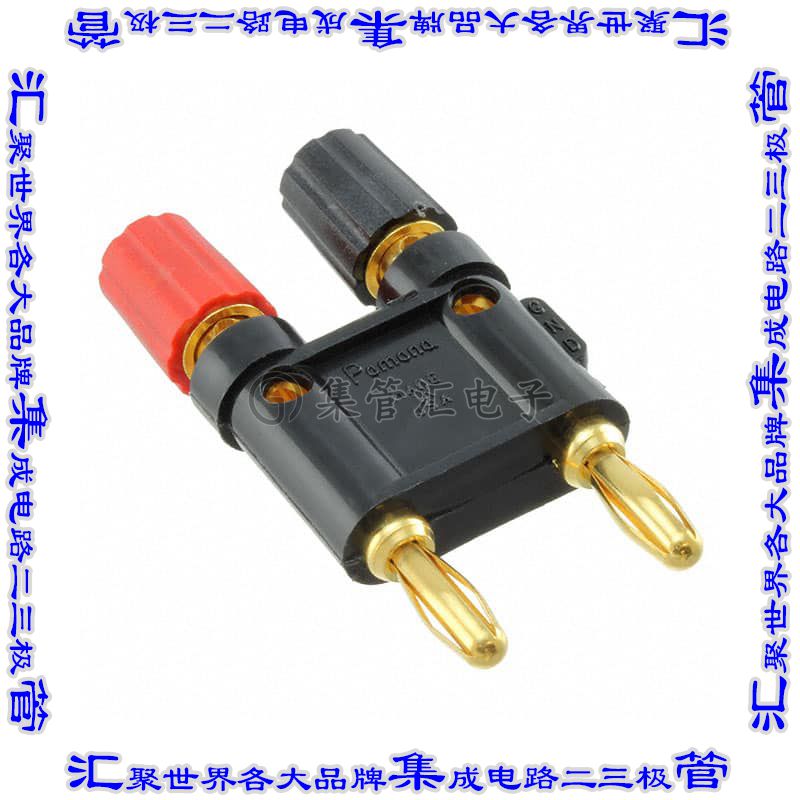 5405 接插件连接器CONN BIND POST DL FLUTD BLK/RED