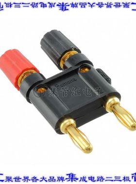 5405 接插件连接器CONN BIND POST DL FLUTD BLK/RED