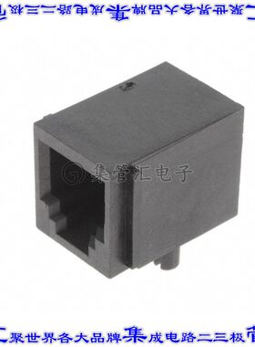 SS63600-005F 接插件连接器CONN MOD JACK 6P6C R/A UNSHLD