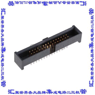 ESHF-115-01-L-D-TH 针座连接器30POS接头2排1.27mm公形插针通孔