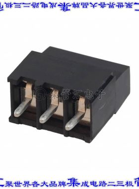 796949-3 线对板连接器3POS接线端子5.08mm通孔水平带板