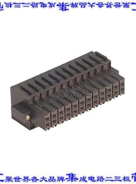 1748260000 端子块连接器24POS插头母插口2排3.5mm黑色自由悬挂