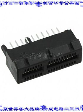 10018784-10200TLF 卡边缘连接器36POS母头2排1mm黑色镀金