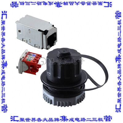 IAEBH5ES 接插件连接器CATEGORY 5E, 8-POSITION, 8-WIRE