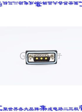 CDFV3W3113L451 连接器3(电源)插头公引脚D-Sub组合式面板安装通