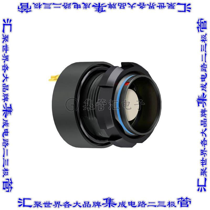 GK0WCM-P12UM00-000L 圆形连接器12(10+2电源)插座母插口焊接镀金