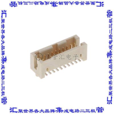 87409-110LF 针座连接器20POS接头2排1.27mm公形插针表贴SMD镀金