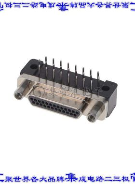 MDM-25PCBRP-L56-A174 连接器25POS插头公引脚2排D-TYPE型面板安