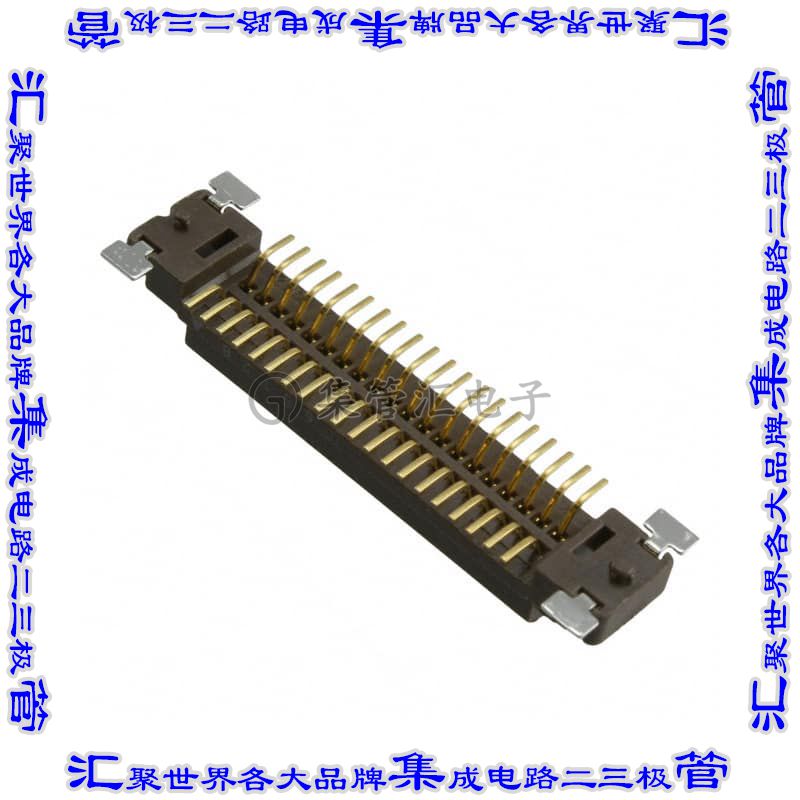 P50L-040S-BS-DA 板对板连接器40POS插口外罩触点2排1.27mm表贴SM