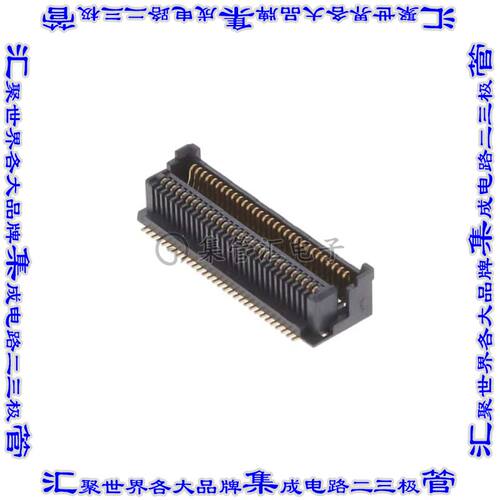 10106814-061002LF 板对板连接器60POS自配接2排0.5mm表贴SMD镀金