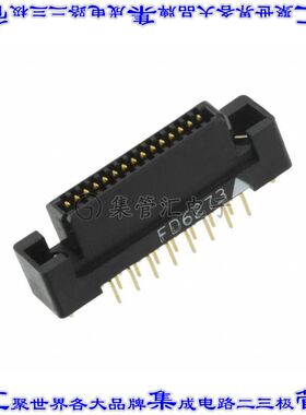 P50-030S-R1-EA 板对板连接器30POS插口外罩触点2排1.27mm通孔镀