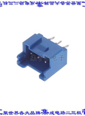 2-2338245-3 针座连接器3POS接头2.5mm公形插针通孔直针锡