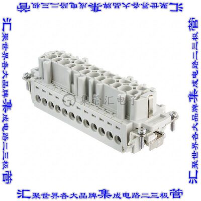 1648306 连接器24POS插件母头螺钉