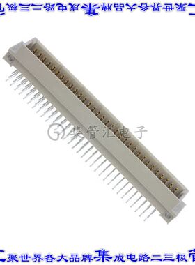 9-1393644-1 接插件连接器CONN DIN PLUG 96POS PCB RA GOLD