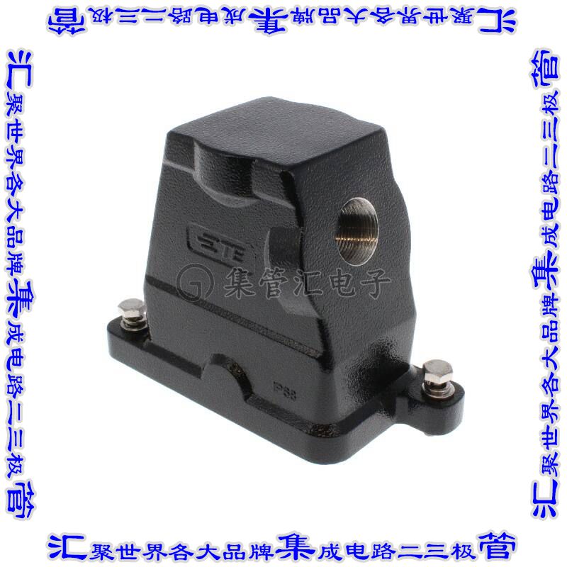 T1910060116-009 连接器防护罩H6B PG16 IP68防尘防水侧面进入