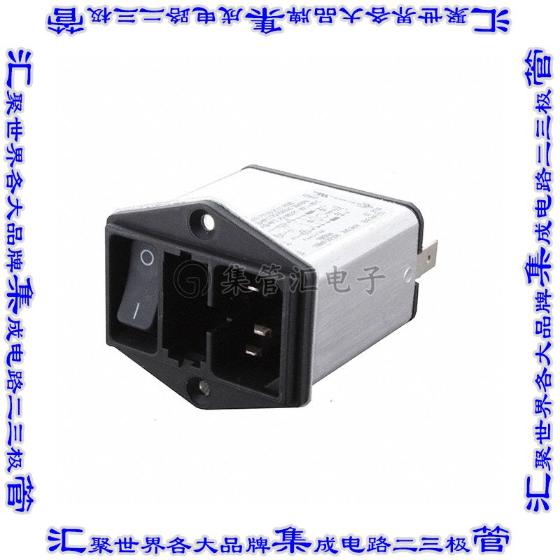 DD12.9121.121 电源接入连接器3POS插座公插片模块IEC320-C14面板